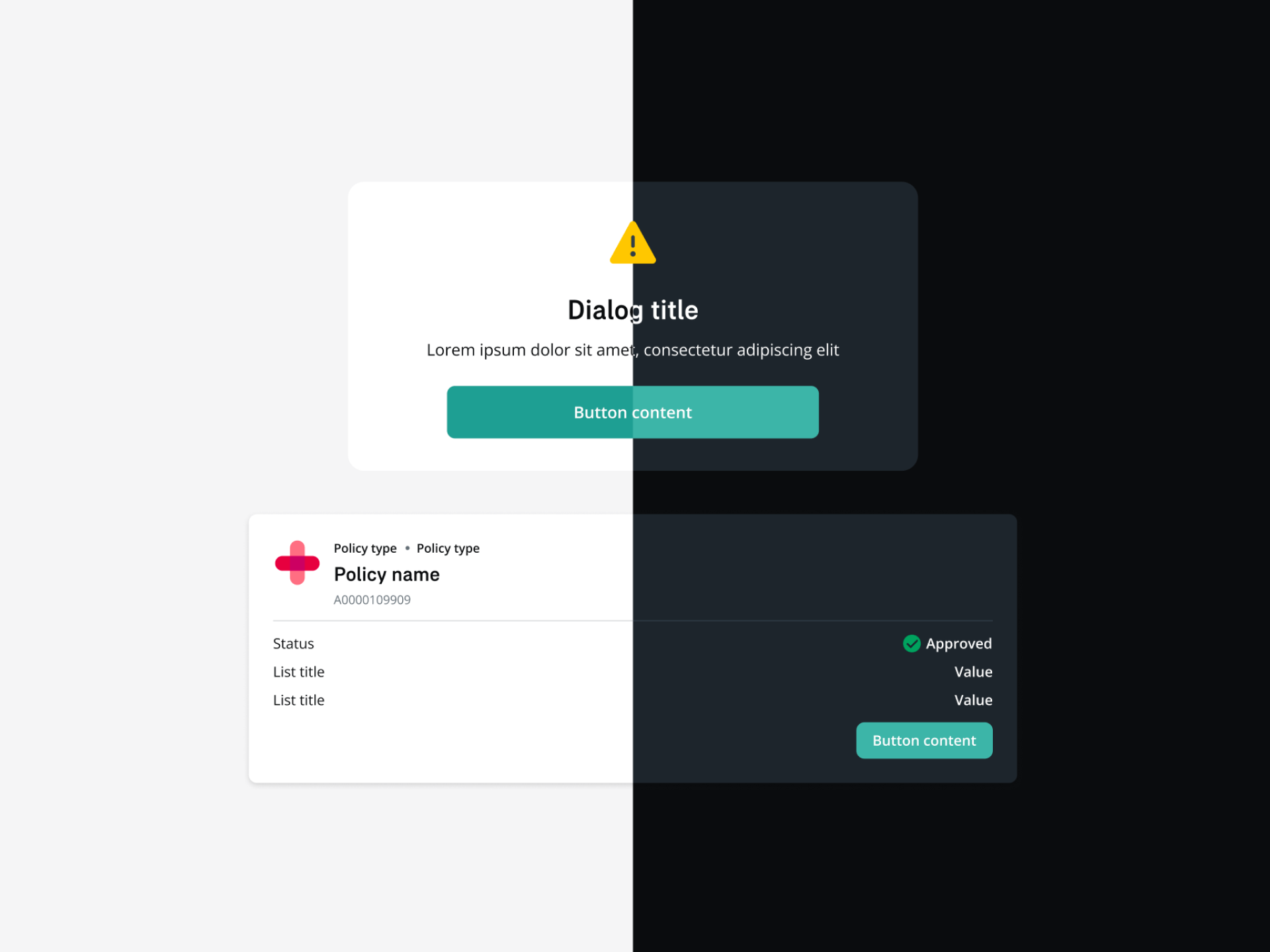 Design token architecture